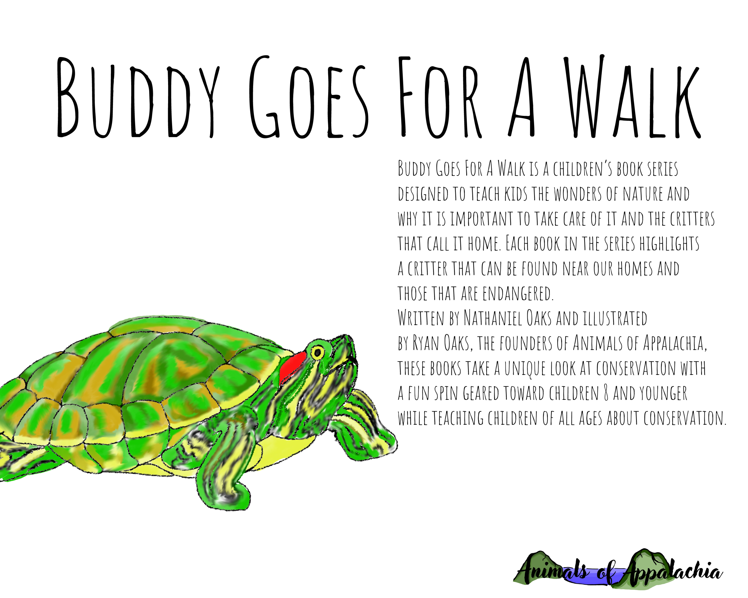 Buddy Goes For A Walk Back cover