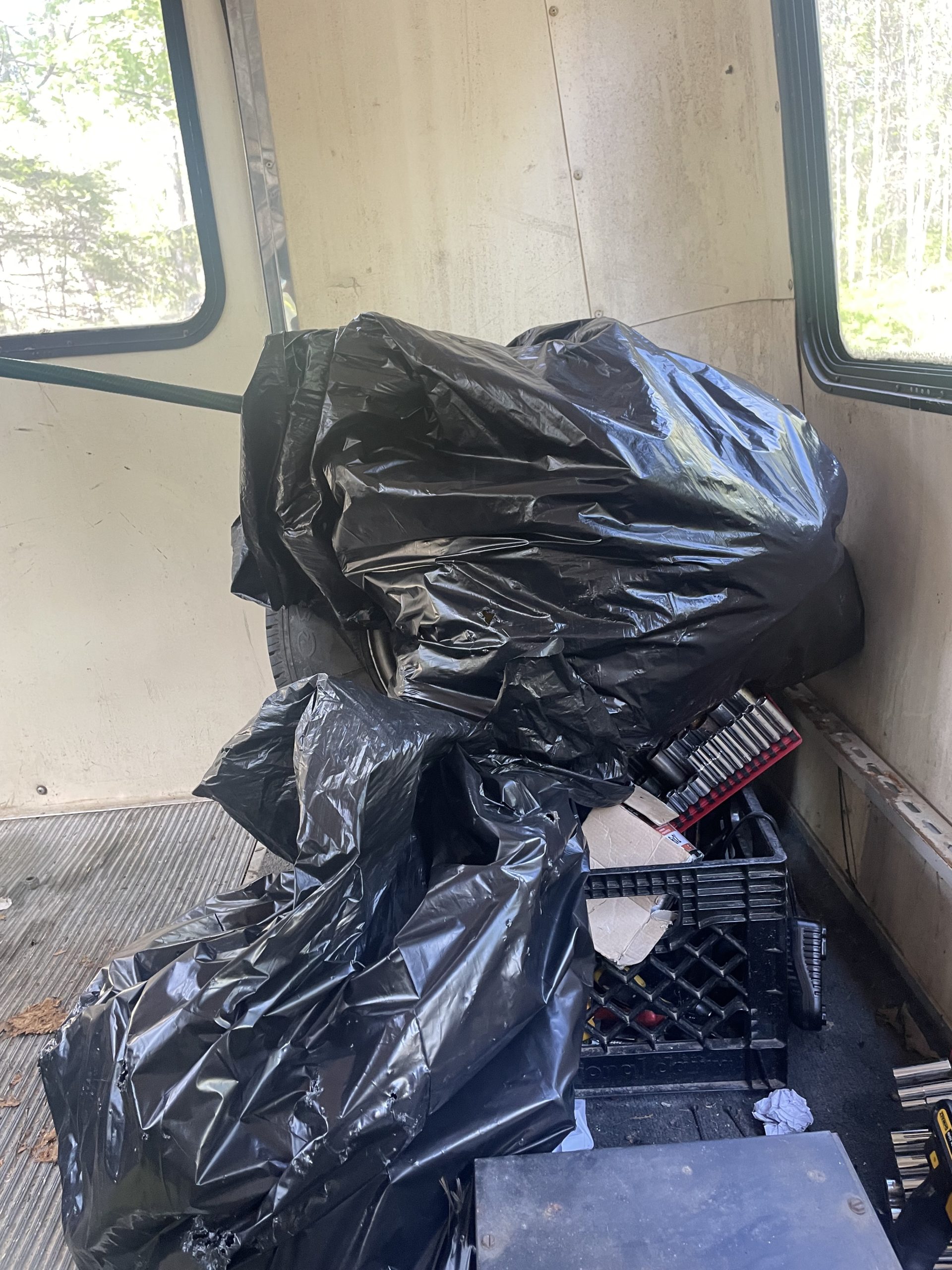 Trash from Cherokee Mountain Loop